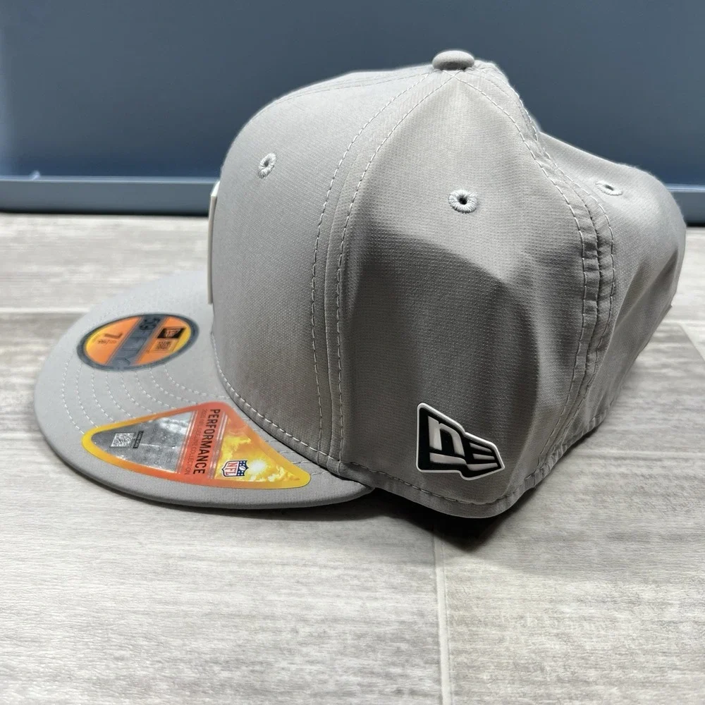 Cincinnati Bengals New Era 2025 NFL Sideline 59FIFTY‎ Fitted Hat Cap Gray 7 1/8